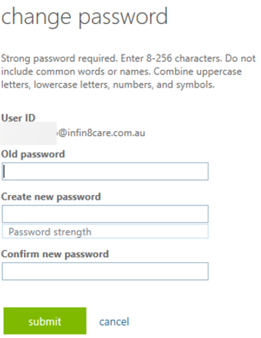 resetting-your-office-365-email-password-infin8care